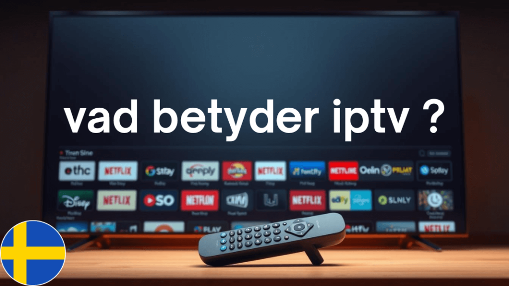 vad betyder iptv